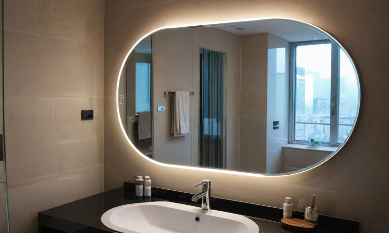 Mirror with LED Lighting